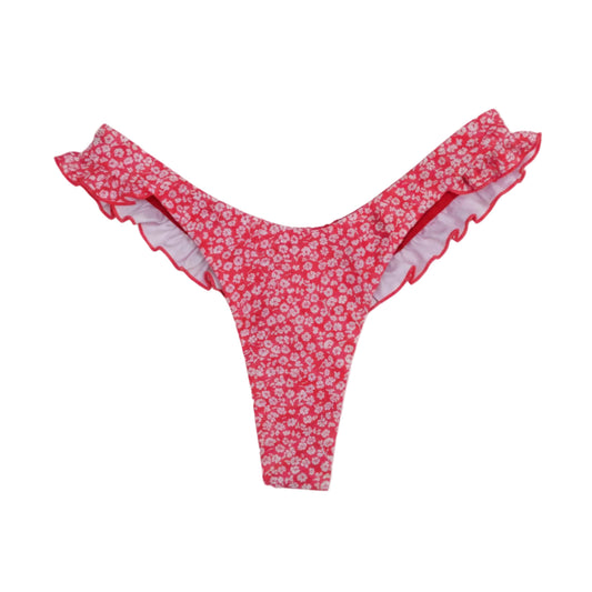 Rouge Tide Ruffle Bottoms