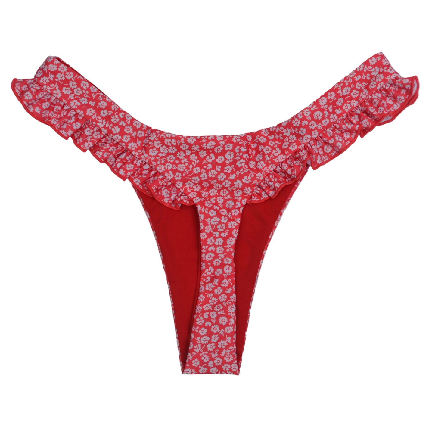 Rouge Tide Ruffle Bottoms